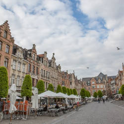 Oude markt in Leuven